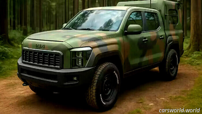 AI-Created Kia Truck Generated Excitement But Was Quickly Rejected By The Brand | Carscoops